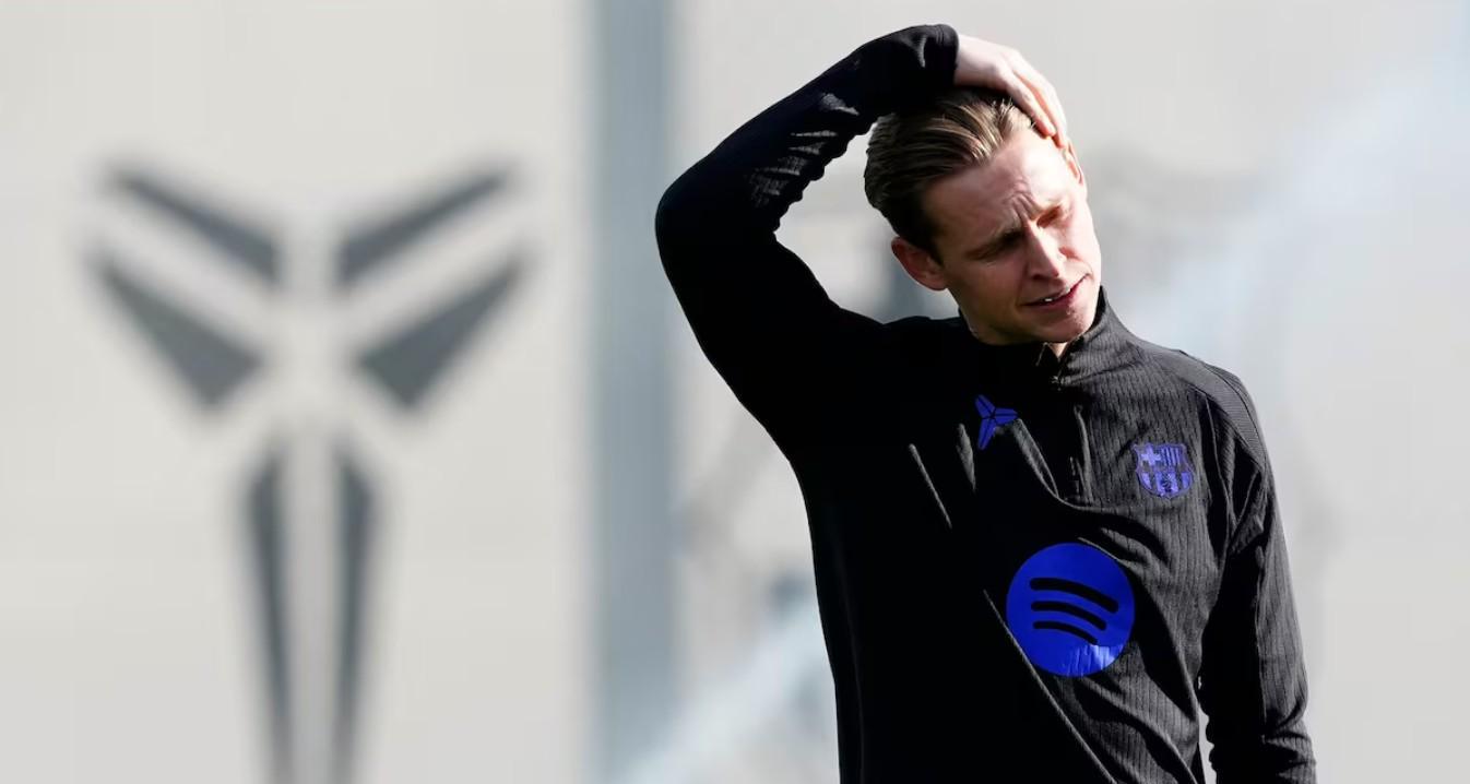 九游娱乐-阿斯：德容因伤仍在健身房进行恢复，本周末对马竞他不会上场